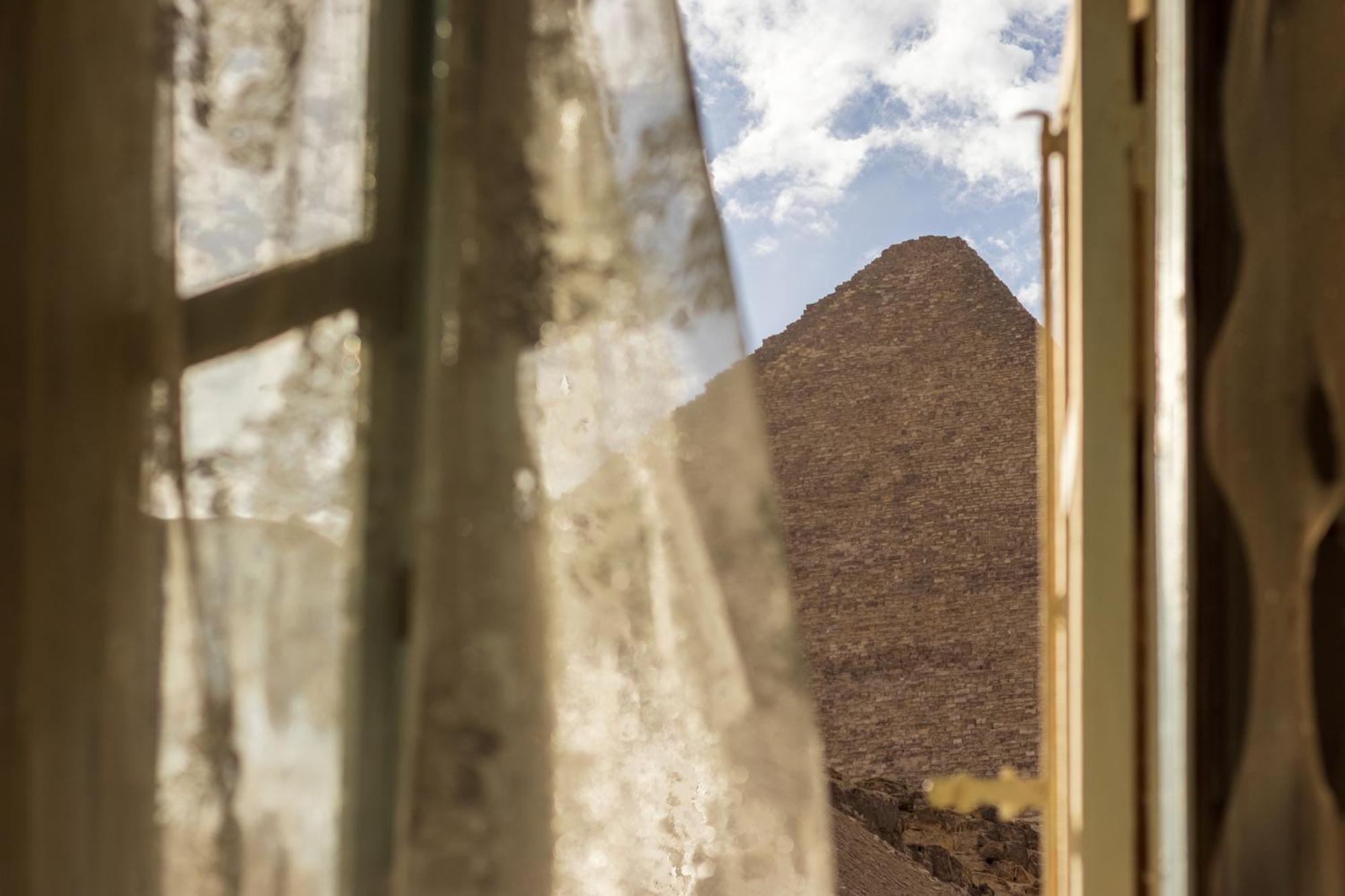 The Grand Pyramids View Hotel Kafrat al Jabal ภายนอก รูปภาพ