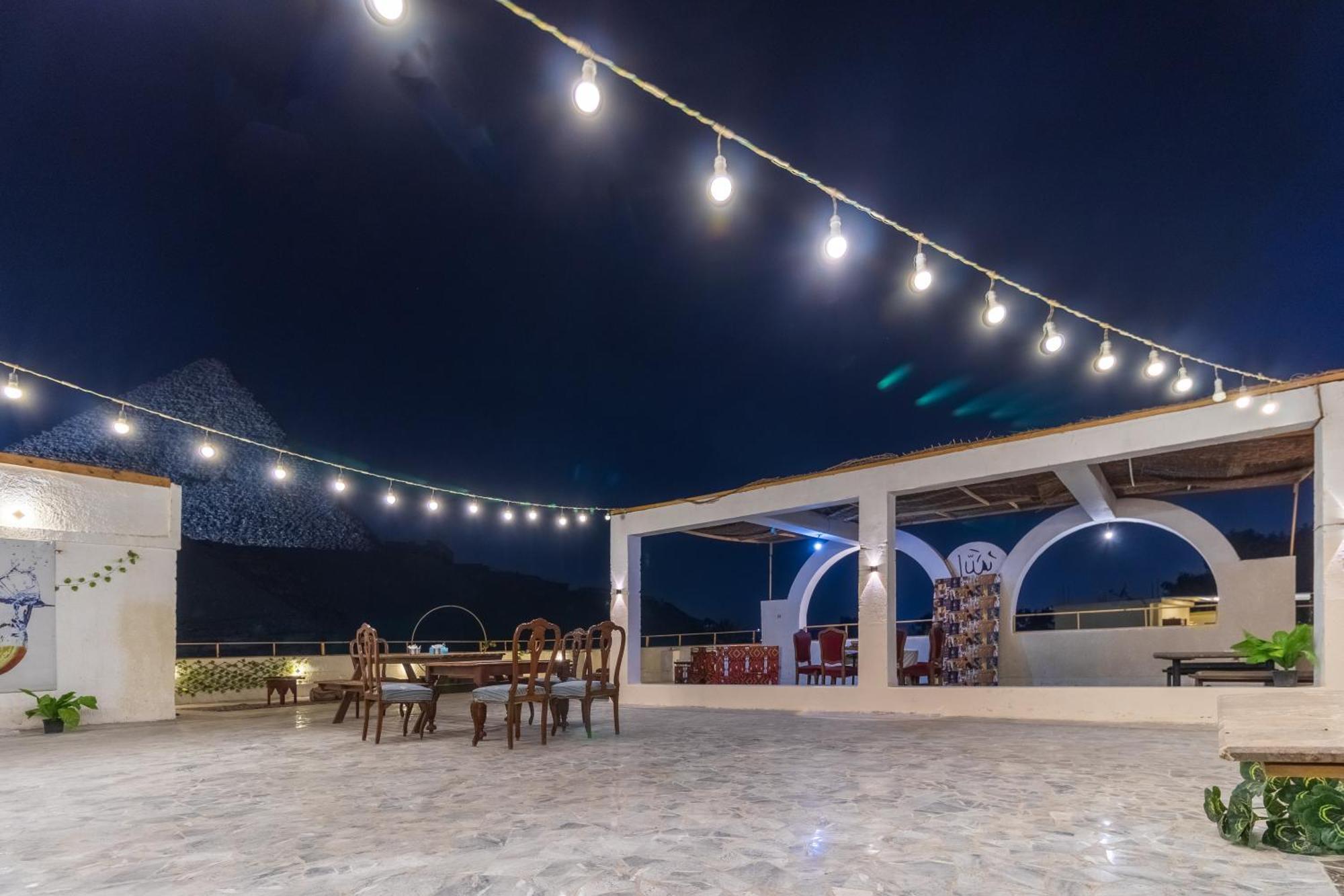 The Grand Pyramids View Hotel Kafrat al Jabal ภายนอก รูปภาพ
